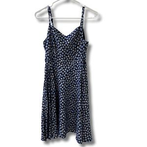 Old navy navy floral sun dress